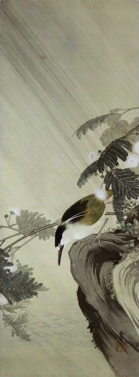 川合玉堂 夏雨五位鷺図 瀑布 水の描写 没後60周年記念展 第1章 クラシック音楽とアート