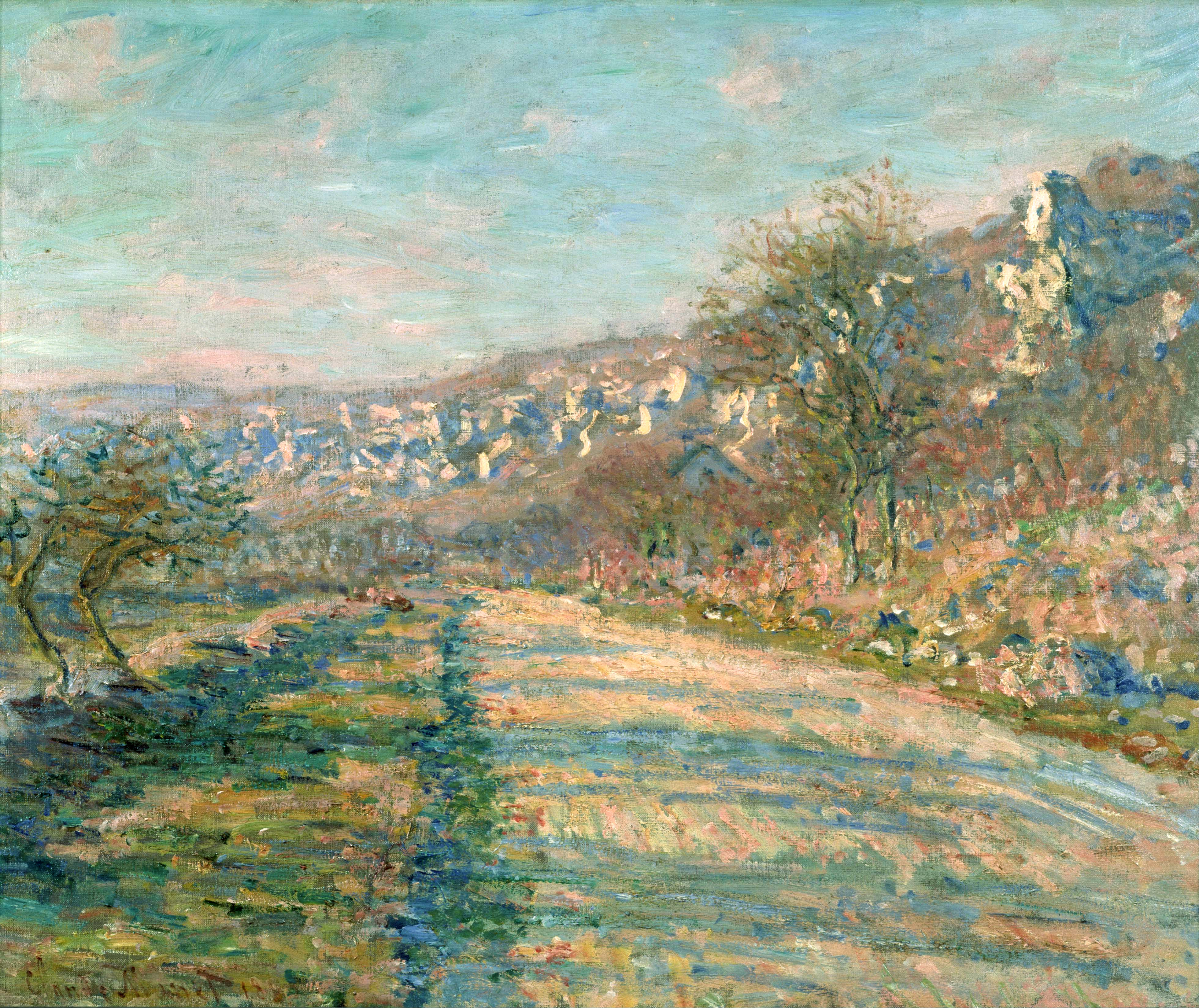 クロード・モネ、「The Bridge at Artenteuil」、厳選 絵画