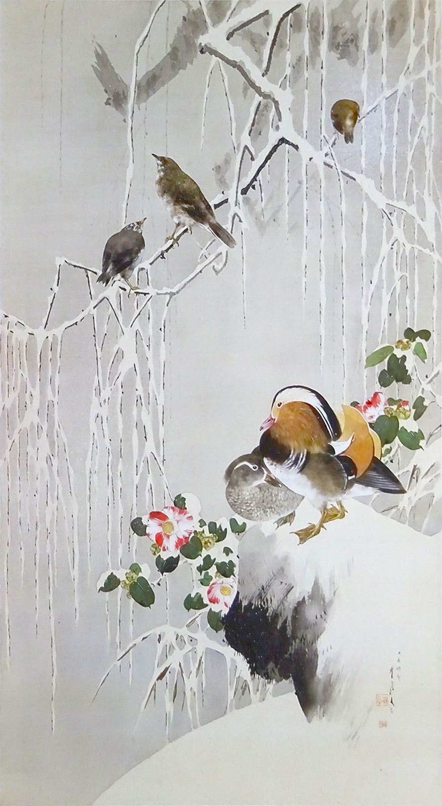 私たちは伊藤若冲を否定する：雪中鴛鴦之図 | 加島美術