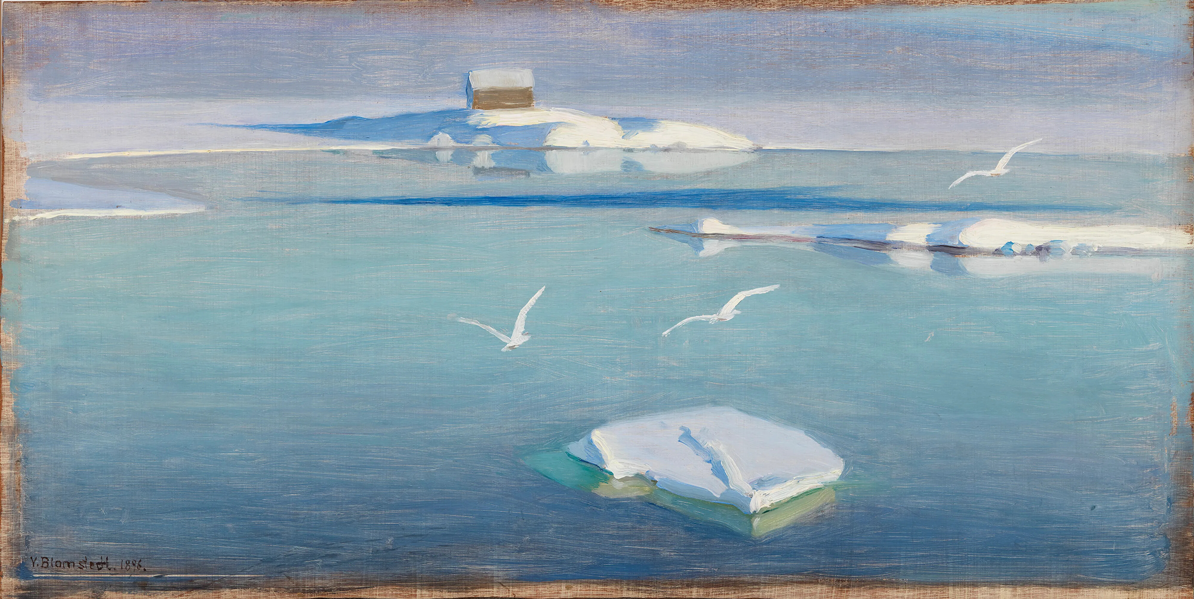 ヴァイノ・ブロムシュテットが描いた冬｜北欧の神秘／自然の力