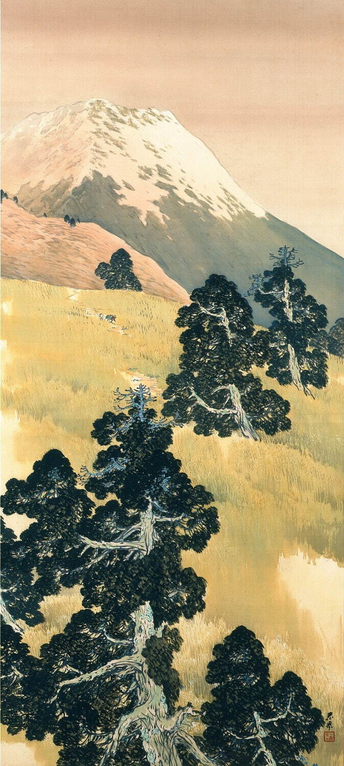 山元春挙： 萬代不易図｜日本の山海＠松岡美術館 : クラシック音楽とアート