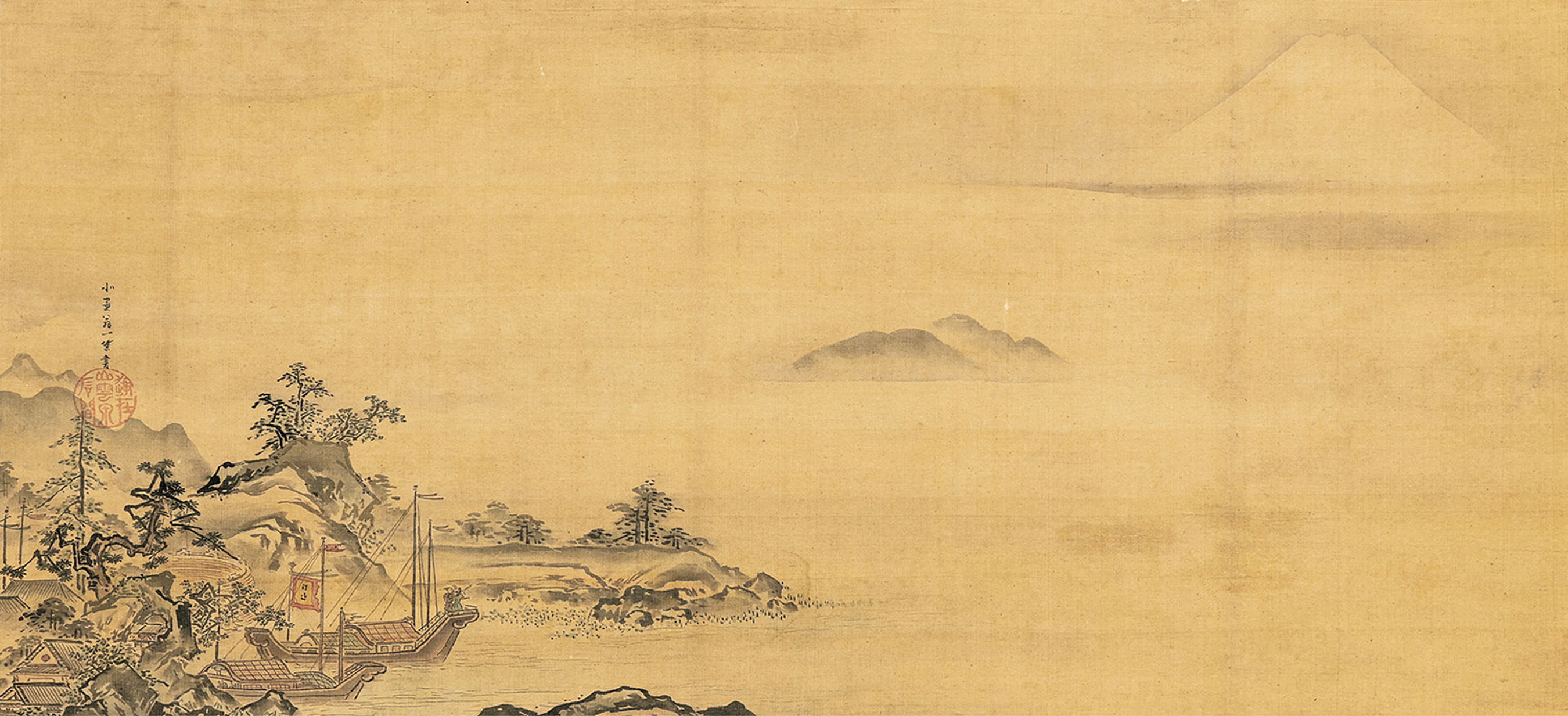 英一蝶 vs 《ぴよぴよ鳳凰》徳川家光の息子・綱吉 ｜京都・智積院の