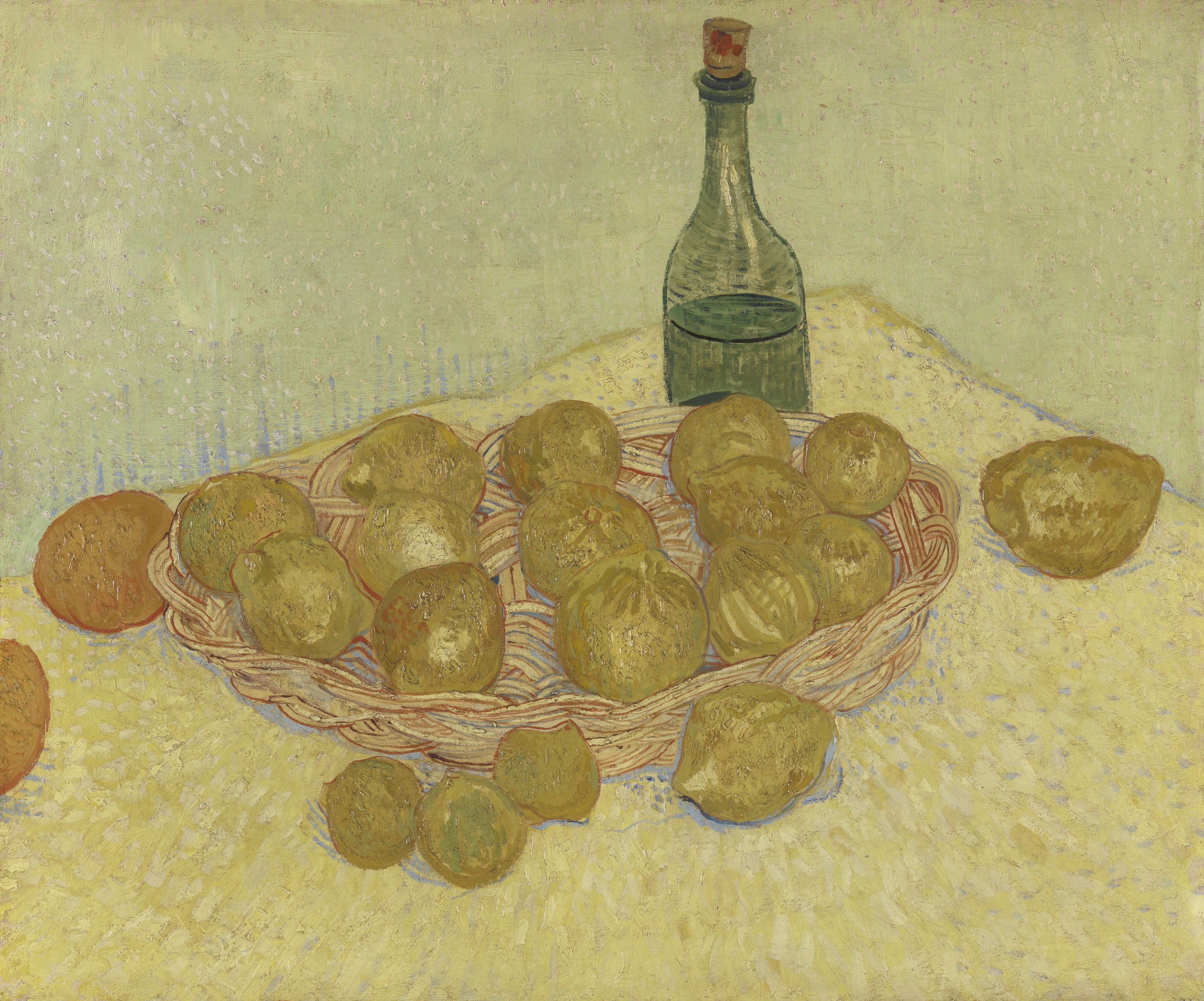 額装ゴッホ(VAN GOGH) 『マルメロ、レモン、梨、葡萄』の手書きの複製画 額装ゴッホ(VAN GOGH) 『マルメロ、レモン、梨、葡萄』の手書き