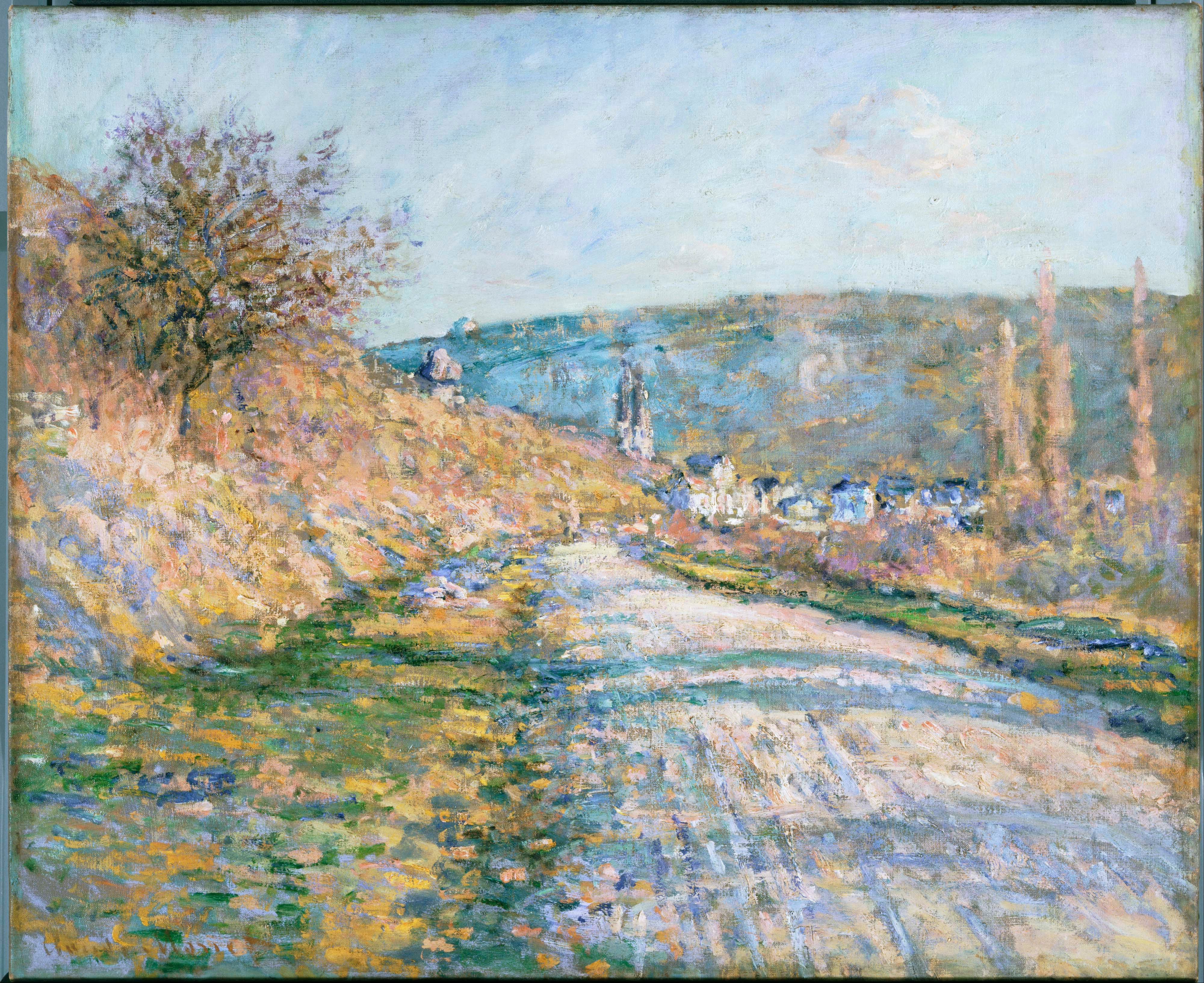 モネ ヴェトゥイユの春 クロード・モネ ヴェトゥイユの画家の庭 アート