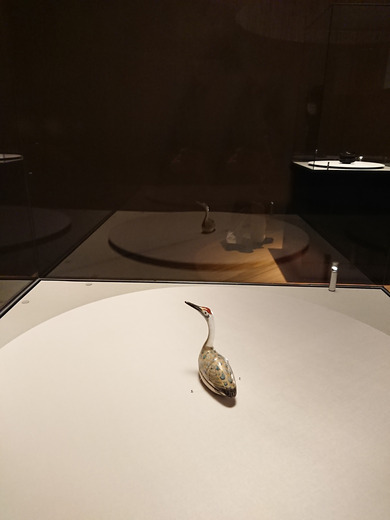野々村仁清 色絵鶴香合