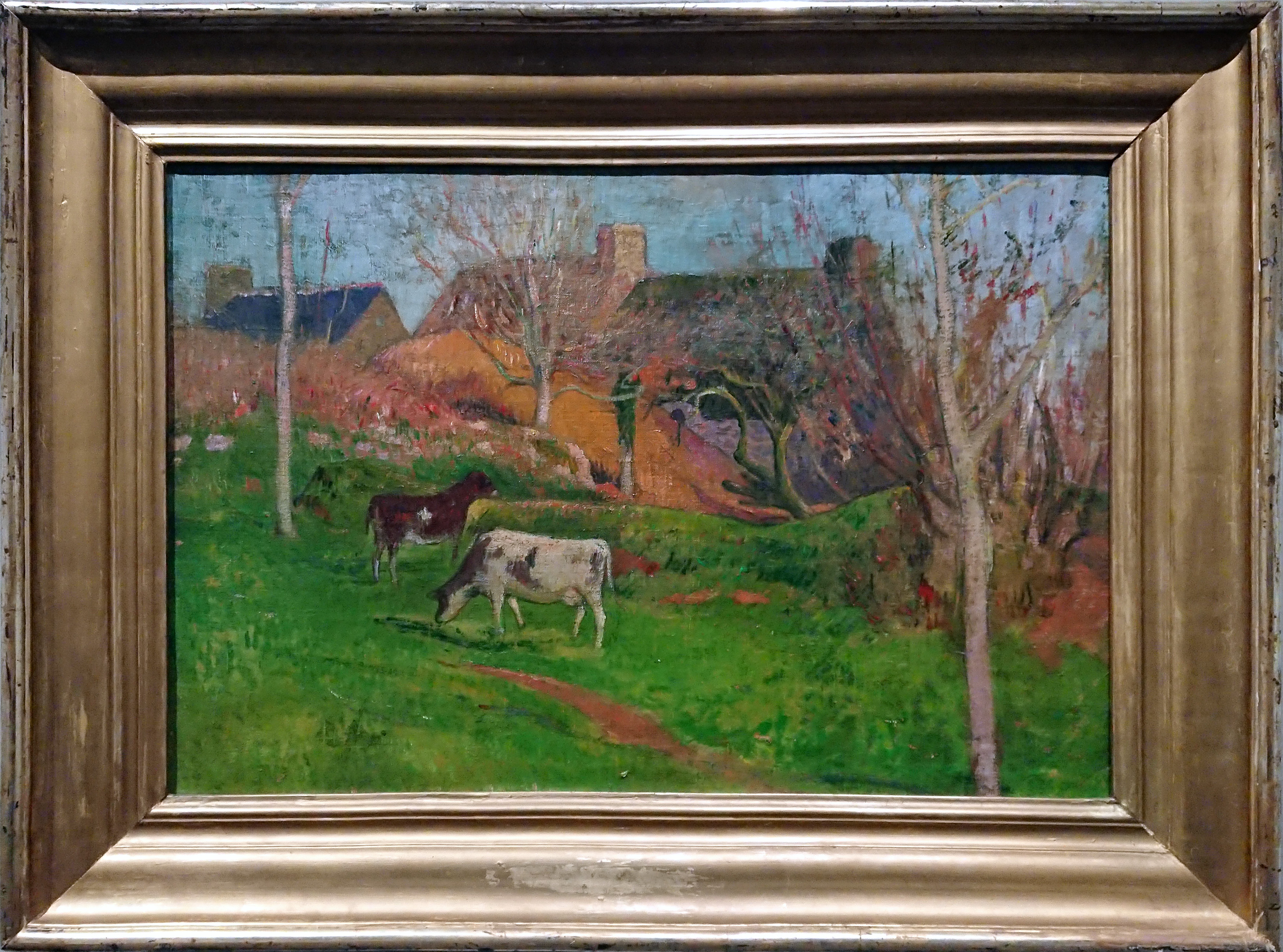 アンリ・モレ： ポン=タヴァンの風景｜ブルターニュを描き続けた画家