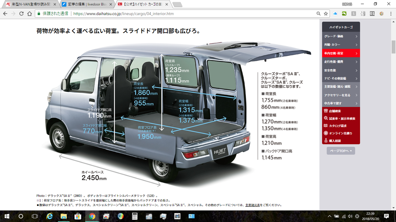 Trc Car N Van発売前にハイゼットキャディーとは Kizuna Station 閉店 Trc Car N Van発売前にハイゼットキャディーとは Kizuna Station 閉店