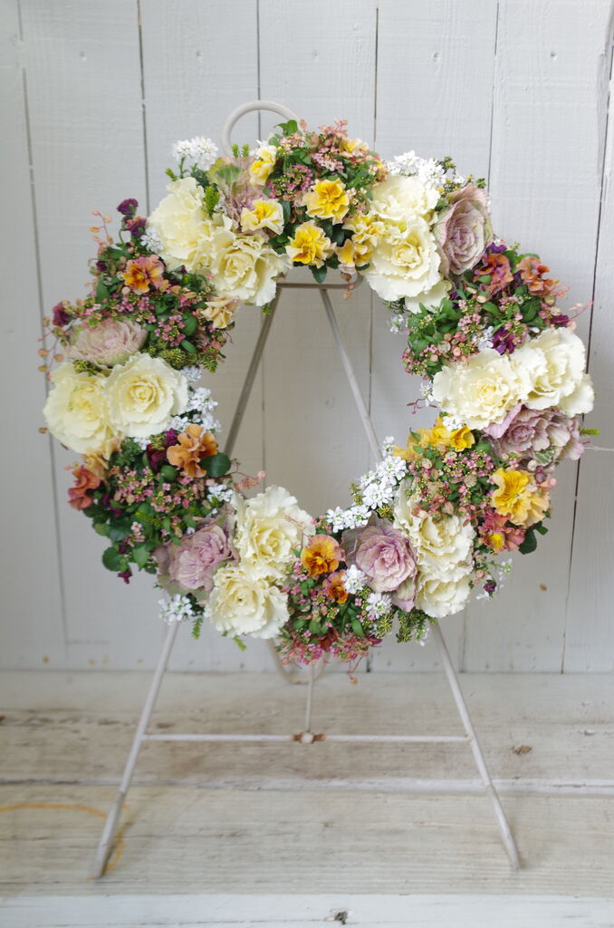 今季人気のスクエア鉢にギャザリングしよう 今週もオーダーにレッスン三昧な花音の巻 フラワーガーデン花音