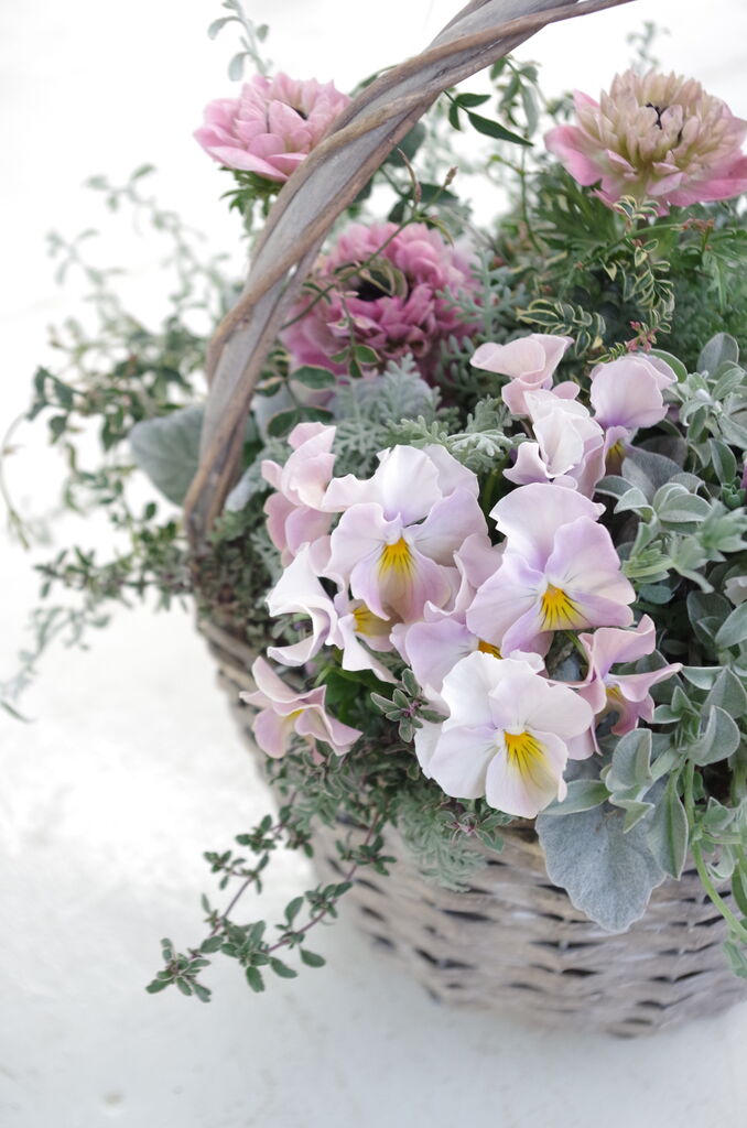 人気のくすみカラーを素敵に ギャザリングの色合わせってどうするの トヨダ的色合わせ術 ４月始動テクニカルレッスン詳細の巻 フラワーガーデン花音