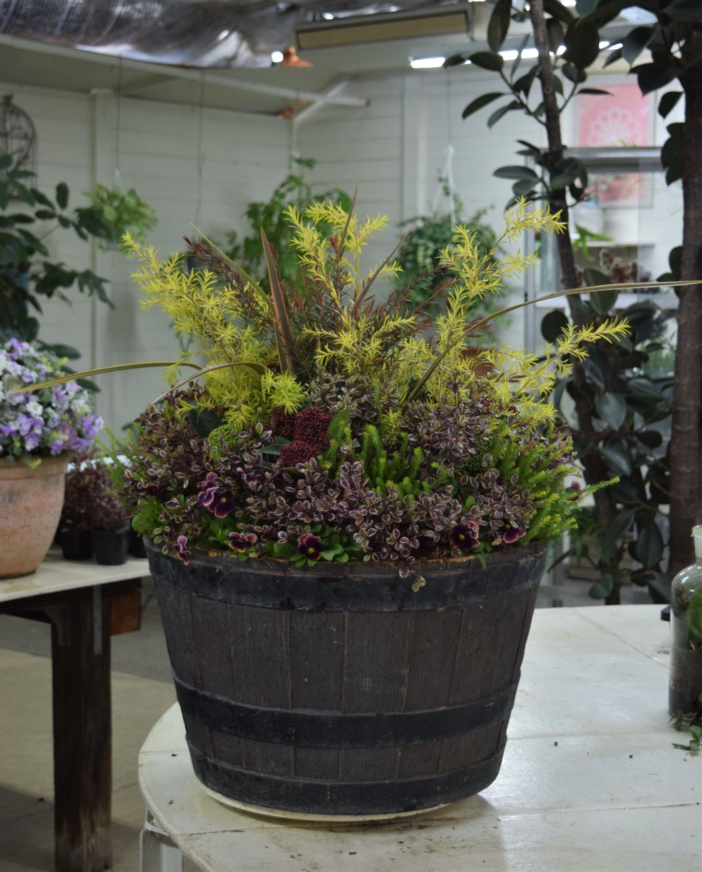 秋から冬に楽しめるギャザリング フラワーガーデン花音