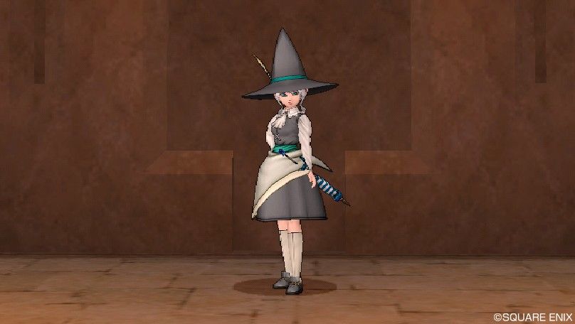 楽しいドレスアップ 灰色の魔女風 アーカーシャの楽しくまったりドラクエ10生活