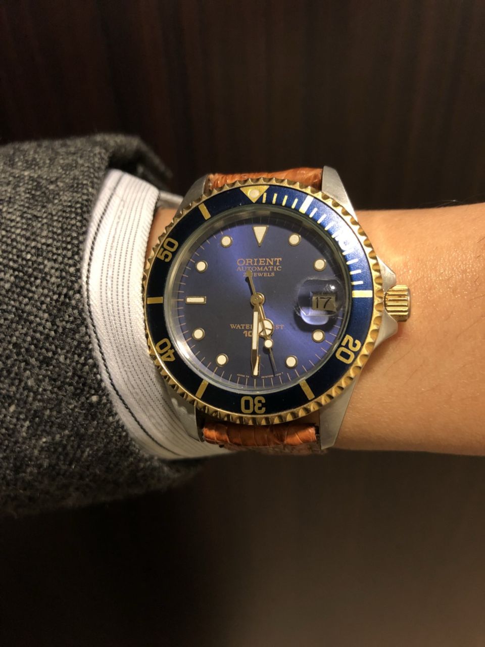 オリエント ダイバー 毎日腕時計