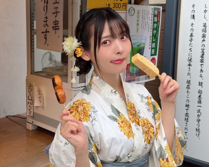 【画像】美人声優さん、浴衣姿のお○ぱいがめちゃくちゃシコいwwwwww