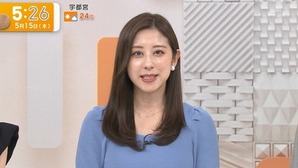 【画像】斎藤ちはるアナのニット乳がパンパンになってる