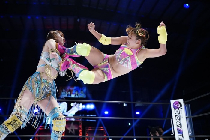 【動画】女子プロレスラーのフワちゃん、ヤバい大技を決めてしまうｗｗｗｗｗ