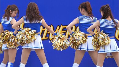 横浜ベイスターズのチアガール 