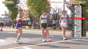 【画像】大学女子駅伝で見えてしまうハプニング発生ｗｗｗｗｗｗ