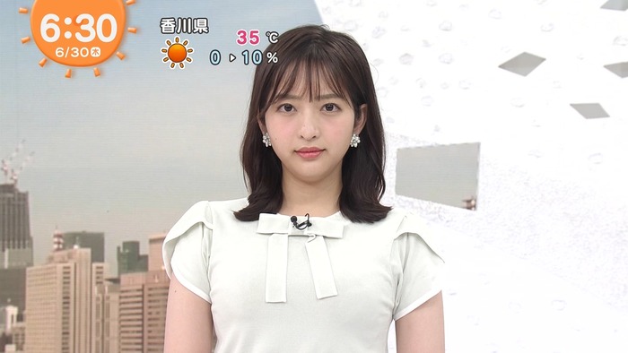藤本万梨乃アナのおっぱい１