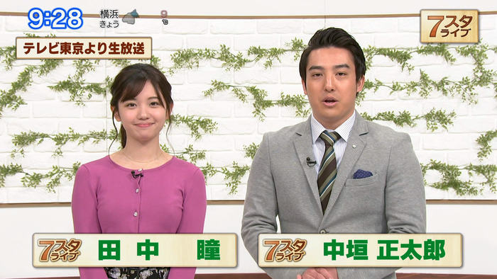 田中瞳アナのおっぱい