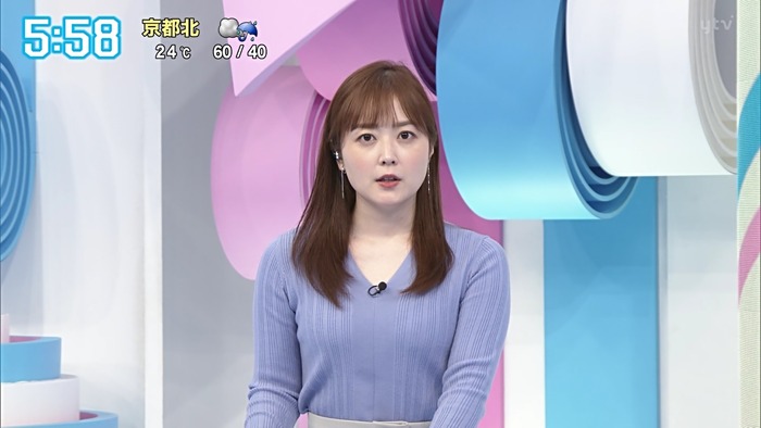 水卜麻美アナの胸