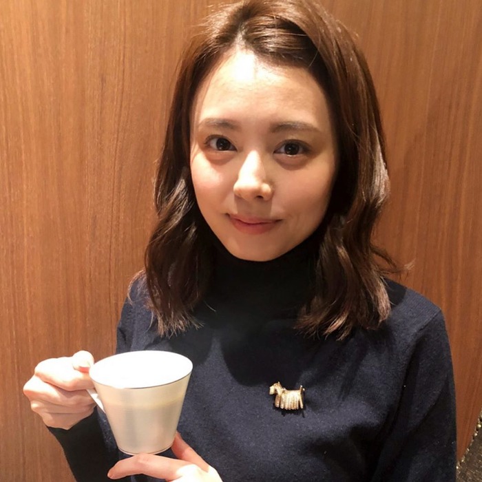 宮澤智アナのニットおっぱい