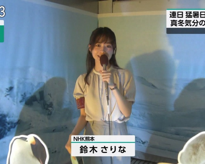 【画像】NHK熊本の女性記者さん、めちゃくちゃ美人だと注目を浴びてしまうｗｗｗｗｗｗ