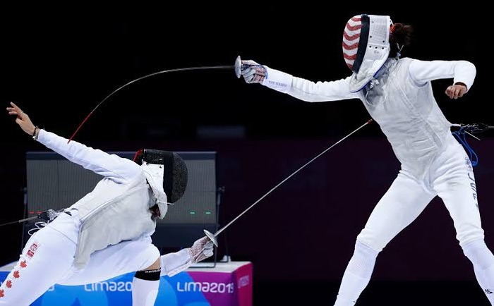 【画像】ニュージーランドハーフの女子フェンシング選手、かわいいと話題になるｗｗｗｗｗｗ