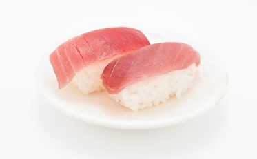 回転ずしのマグロ