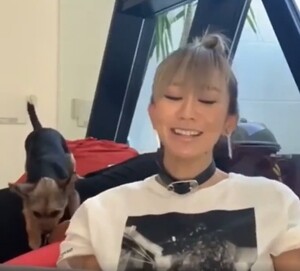 倖田來未と愛犬