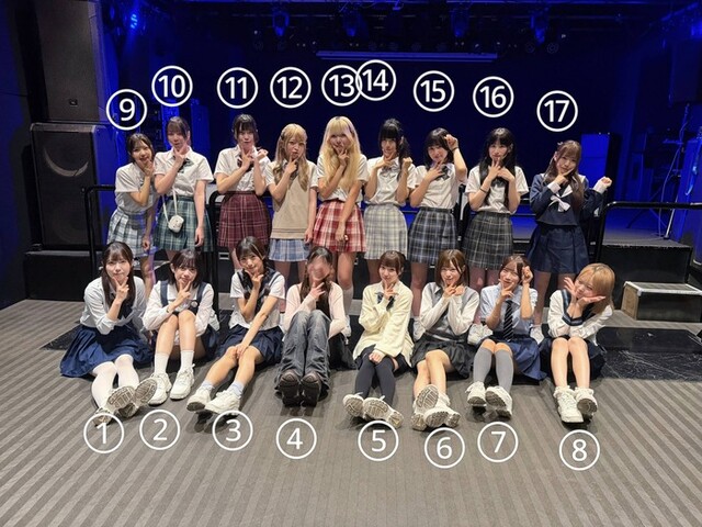【画像】この女子軍団の中でク○ニ出来る子は何番？ｗｗｗｗｗｗｗ