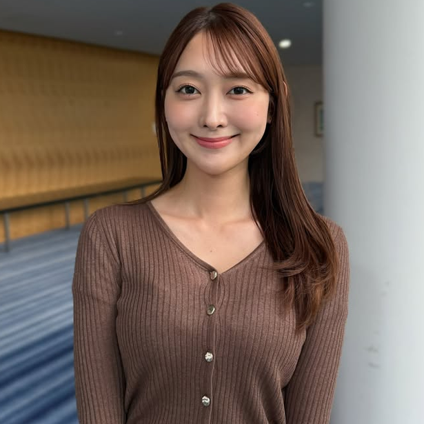 【GIF有】森山みなみアナ、谷間がガッツリ見えちゃうハプニングwwwwwww