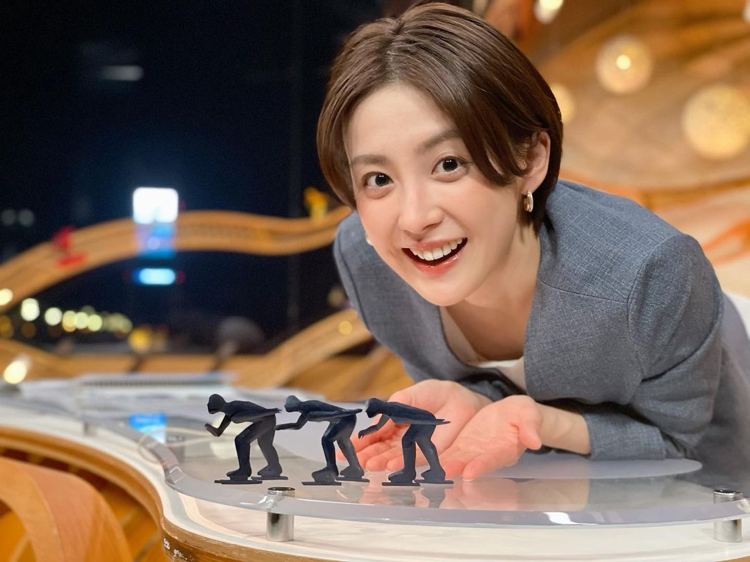 宮司愛海　エロ 画像】宮司愛海アナが胸チラ！ブラジャー見せながら走ってしまう ※GIFあり : 女子アナお宝画像速報－5chまとめ