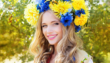 ウクライナの美女