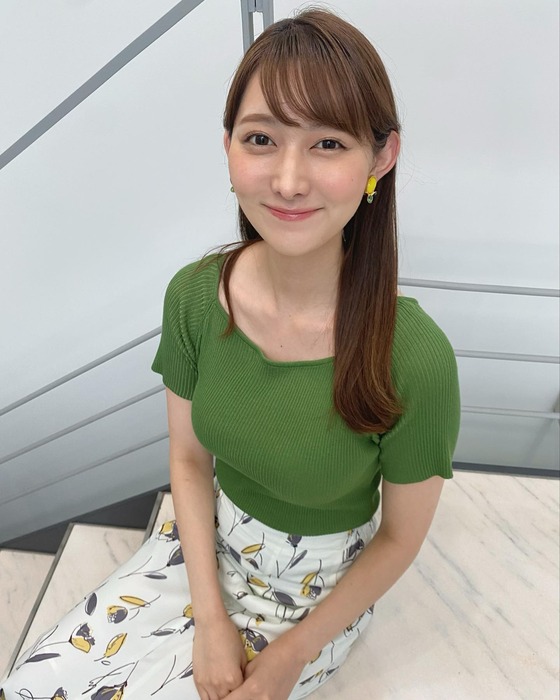 森山みなみアナのおっぱい