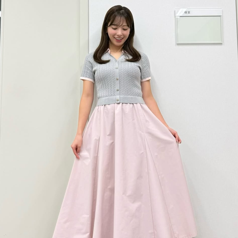 【画像】田原萌々アナ、お辞儀のたびにえちちな谷間を見せてしまうｗｗｗｗｗｗ