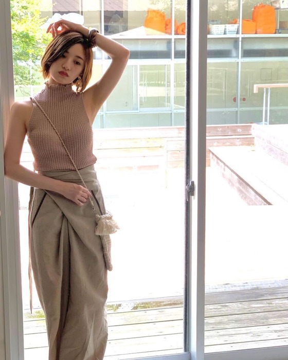 中田花奈の下着おっぱい