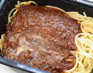 セブンイレブンのフェアで当たったスパゲッティ