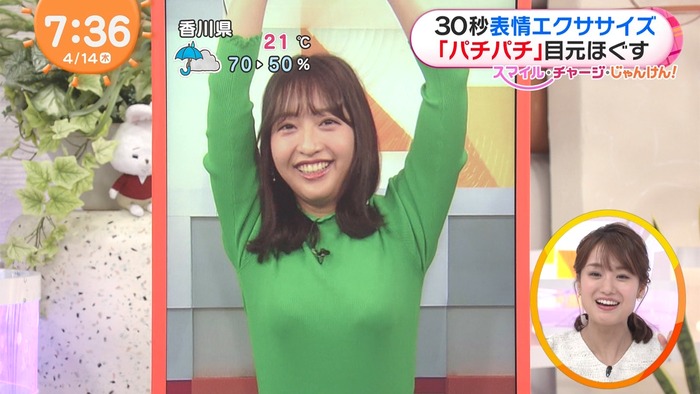 藤本万梨乃アナの乳4