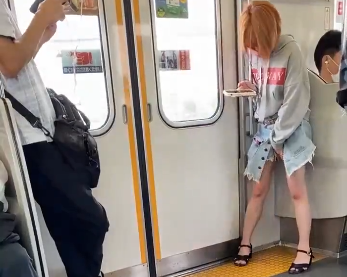 【動画】いきなりオ○ニーし始める女子さん、電車に出没してしまうｗｗｗｗｗｗｗ