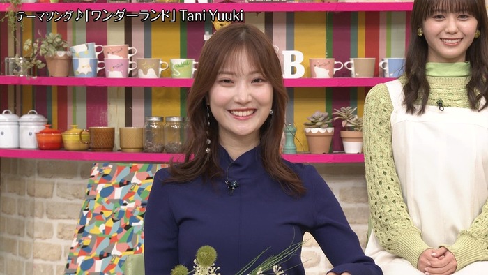 野村彩也子アナのニット乳