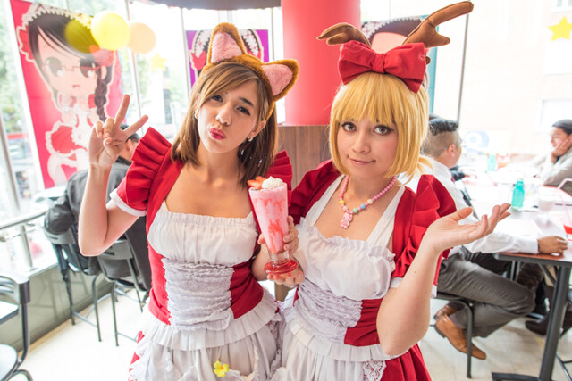 【動画】アメリカ人女子さん、文化祭でメイドカフェをやった結果ｗｗｗｗｗ