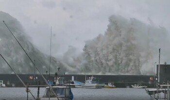 台風の高潮