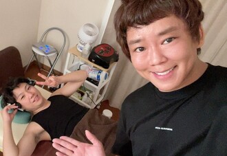楽しんごの蹴り