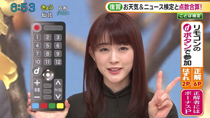 新井恵理那アナの乳