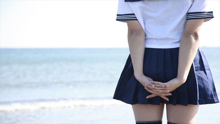 女子中学生のおっぱい