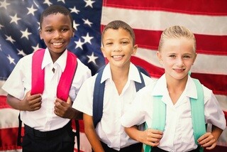 アメリカの小学生