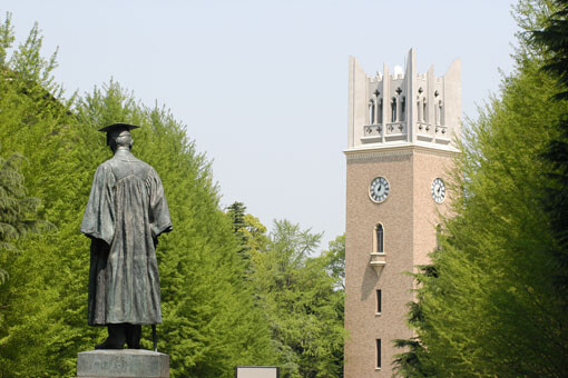 早稲田大学の女子大生のおっぱい