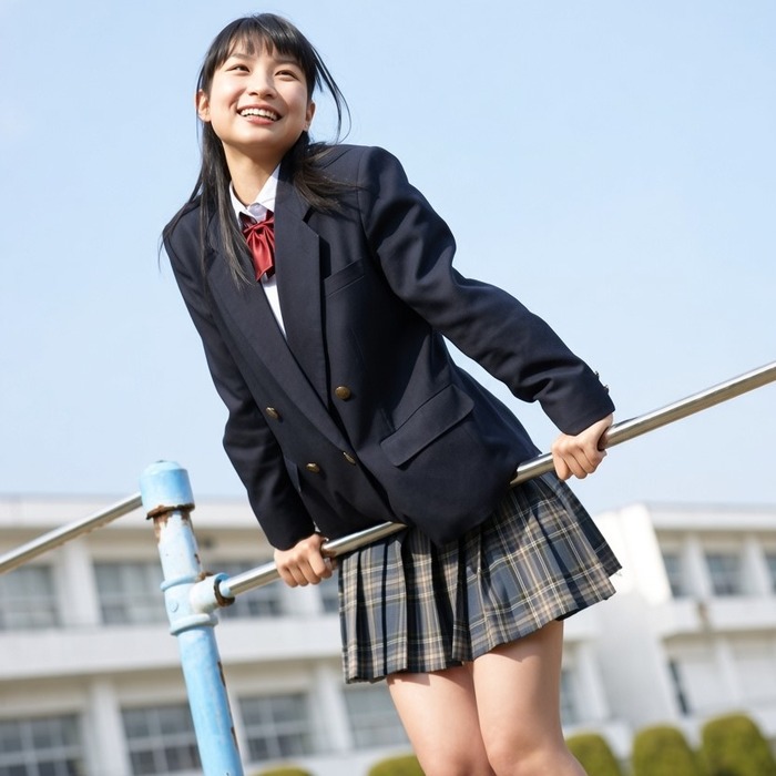 【動画】制服女子さん、鉄棒中にスカートとパ○ツをめくられてしまうｗｗｗｗｗｗ