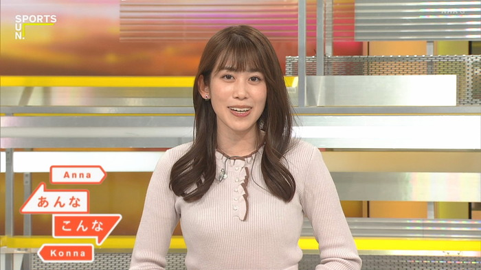 中川安奈アナの巨乳1