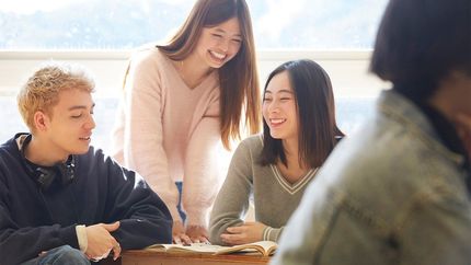 海外留学した日本人女性